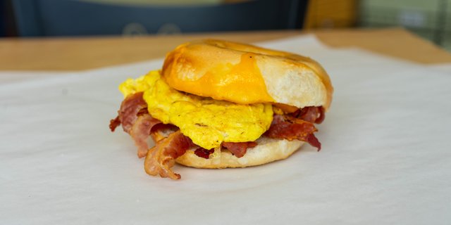 Egg, Cheese & Bacon Sandwich