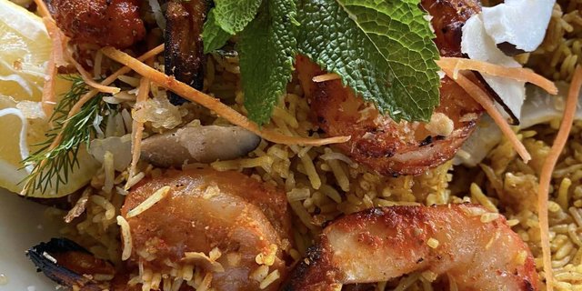 Shrimp Biryani
