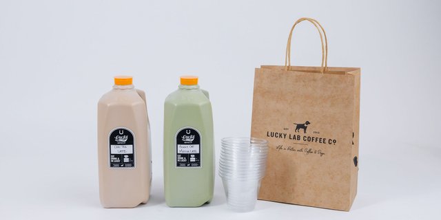 Honey Oat Matcha Latte