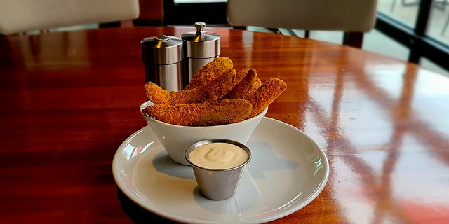 Fried Pickles (Serves 3-4)