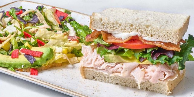 1/2 Sandwich & Salad