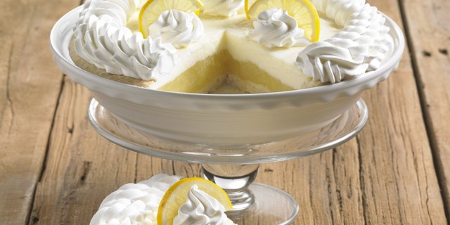 Double Cream Lemon Pie