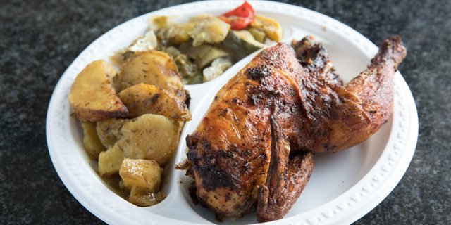 Half Chicken Entree