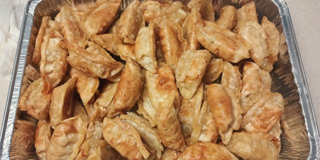 Fried Chicken Dumplings