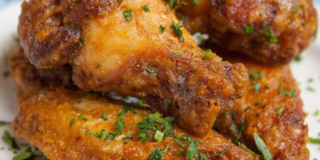 Turmeric Fried Chicken Wings