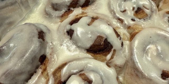 Iced Cinnamon Rolls
