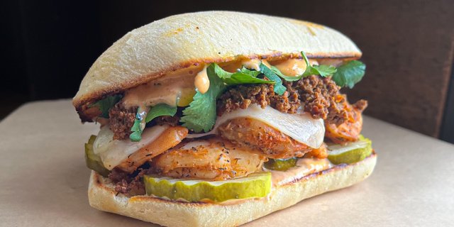 Shrimp Po Mo'fo Sandwich