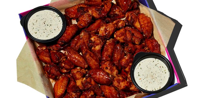 Oven Roasted Wings Tray