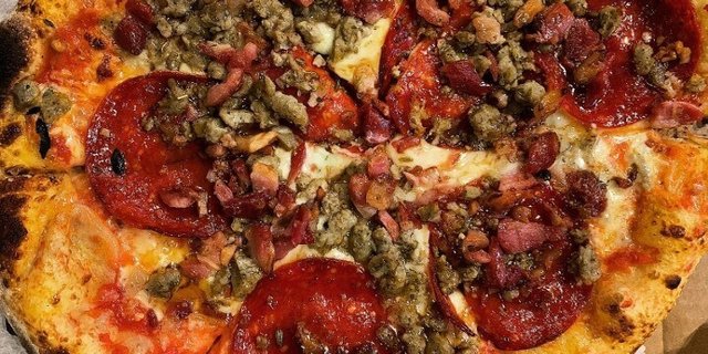 Pork Face Wood-Fired Pizza