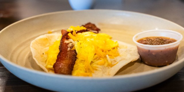 Bacon, Egg & Cheese Taco