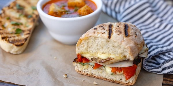 Half Grilled Chicken Sandwich Boxed Combo