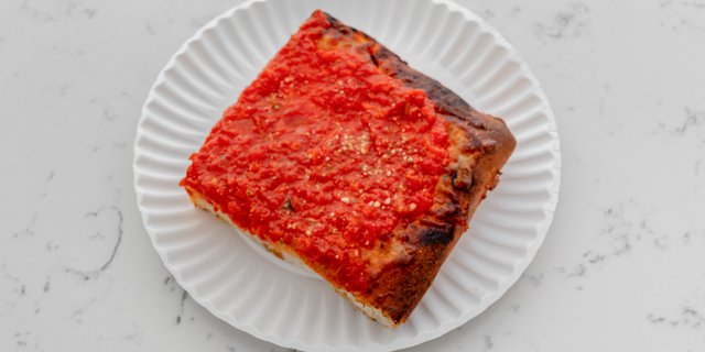 Upside Down Sicilian Pizza