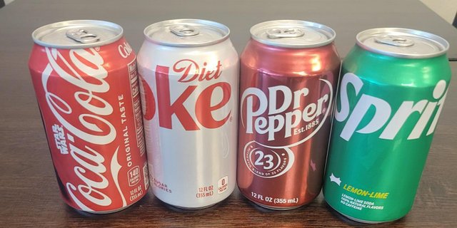 Assorted Individual Sodas