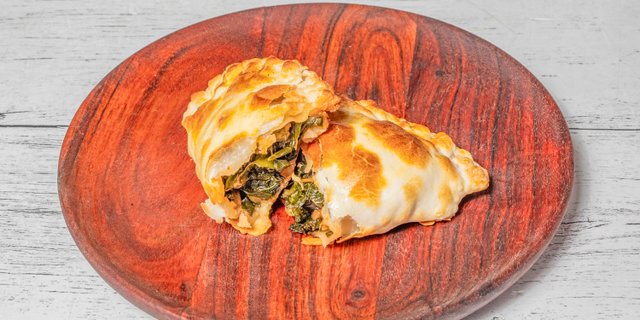 Gluten-Free Spinach Empanada