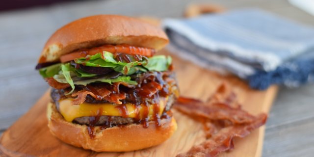 Large BBQ Burger