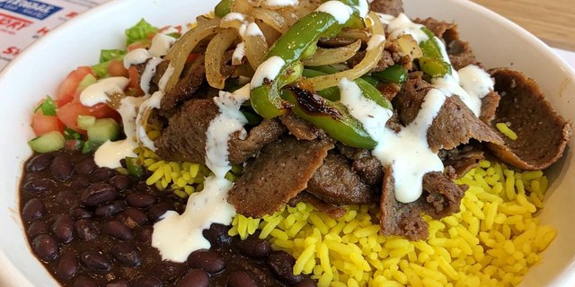 Gyro Over Rice