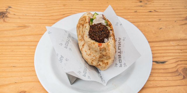 Falafel Ha-Tahana Sandwich
