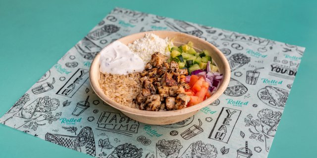 Chicken Souvlaki Bowl