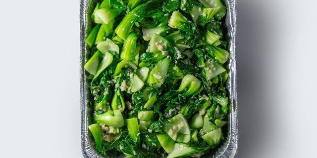 Stir-Fried Bok Choy w/ Garlic Sauce
