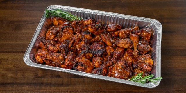 Smoked Molasses BBQ Roasted Chicken Platter