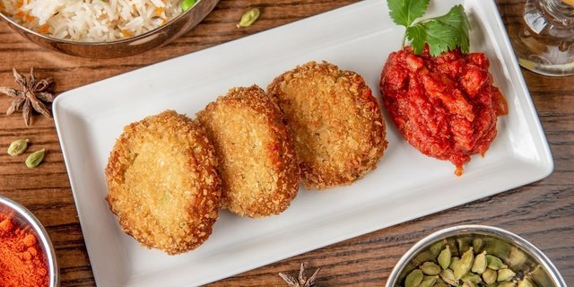 Masala Crab Cakes