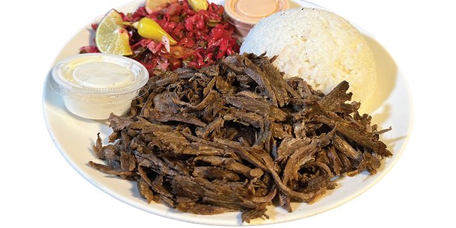 Turkish Beef Doner Plate