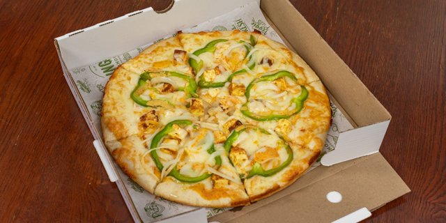 South Asian Twist Pizza