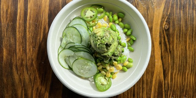 Build-Your-Own Vegetable Poke Bowl