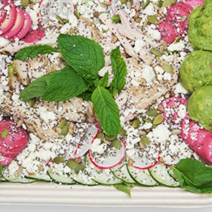 Supergreen Goddess Salad Tray