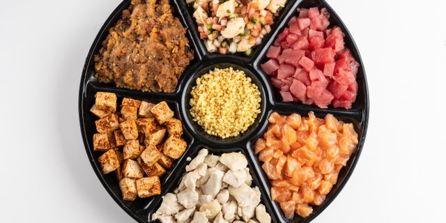 Poke Tray Package