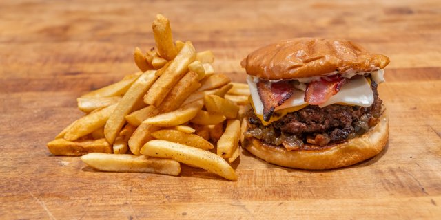 Bison & Bacon Burger
