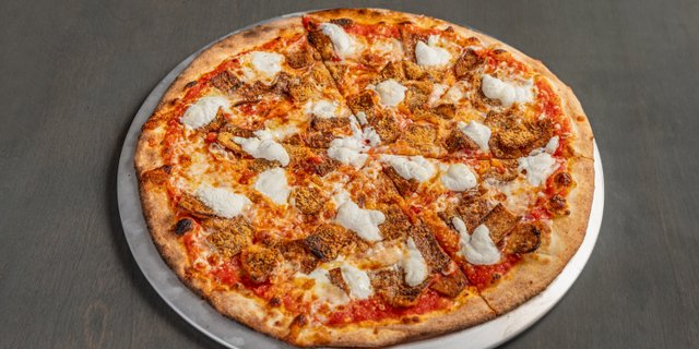 Eggplant Parm Pizza