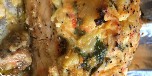 Crab-Stuffed Salmon