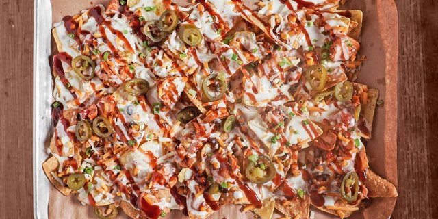 BBQ Chicken Nachos