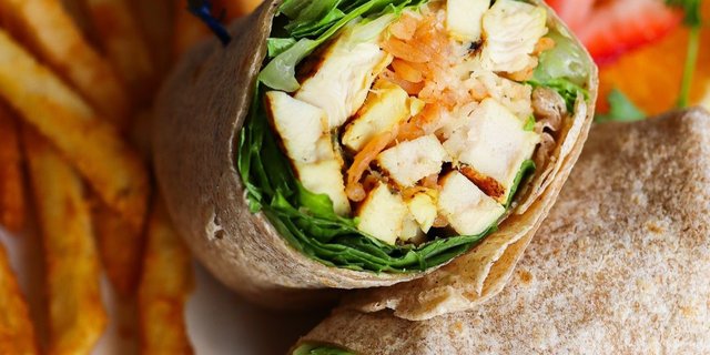 Chicken Caesar Wraps