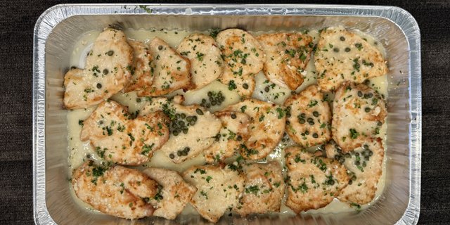 Chicken Piccata Tray
