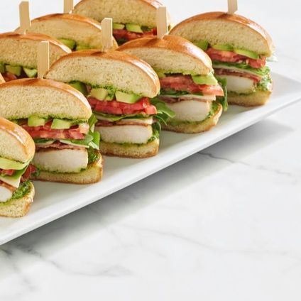 Grilled Chicken Club Sandwich Platter