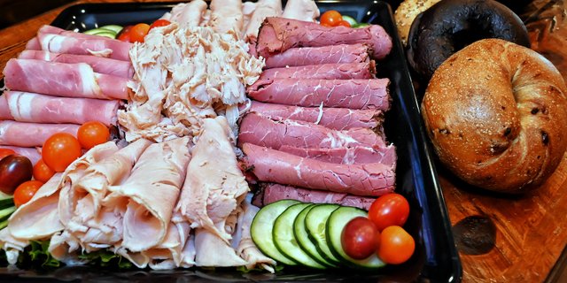 BYO Bagel Deli Meat Sandwich Platter