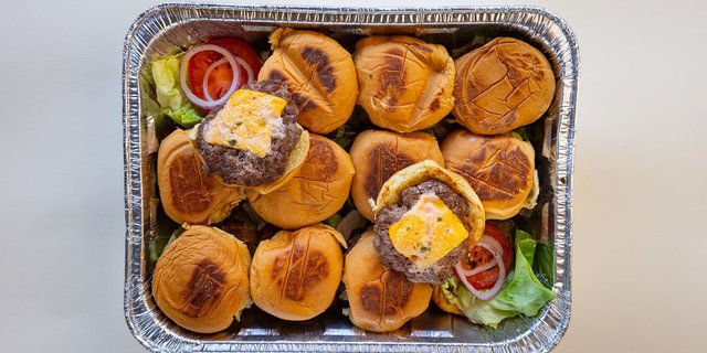 American Roadside Sliders Tray