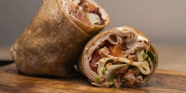 Turkey Club Wrap Platter