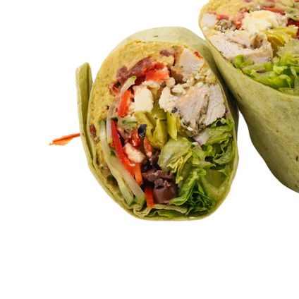 Greek Chicken Wrap (Combo)