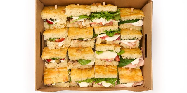 Mixed Baby Focaccia Sandwich Platter