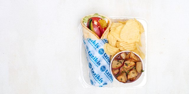 Grilled Veggie Gyro