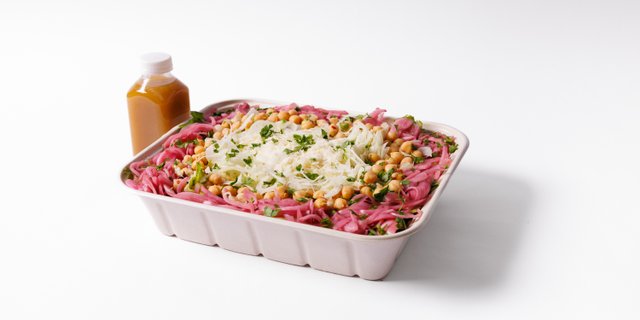 Chicory & Marinated Chickpea Salad
