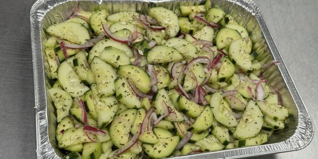 Cucumber Salad Tray