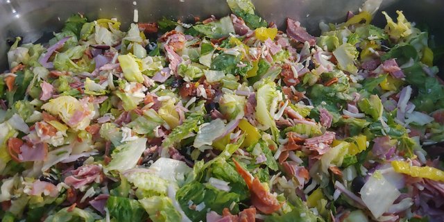 Italian Chef Salad Tray