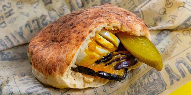 Sabich Sandwich