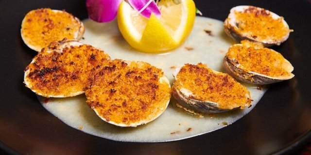 Clams Oreganata