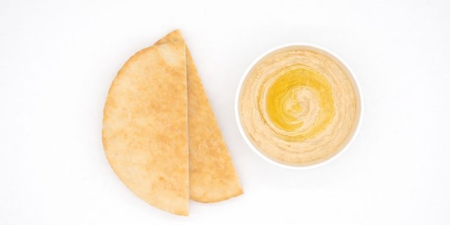 Hummus+Zatar Pita Side