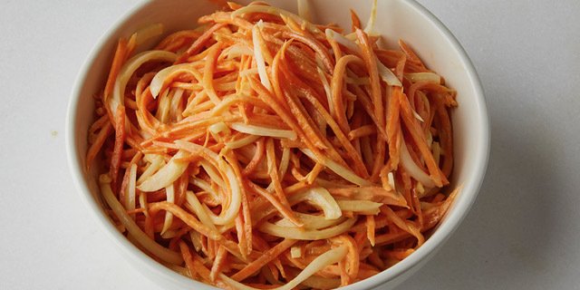 Carrots Rapé W/ Mustard Vinaigrette Salad